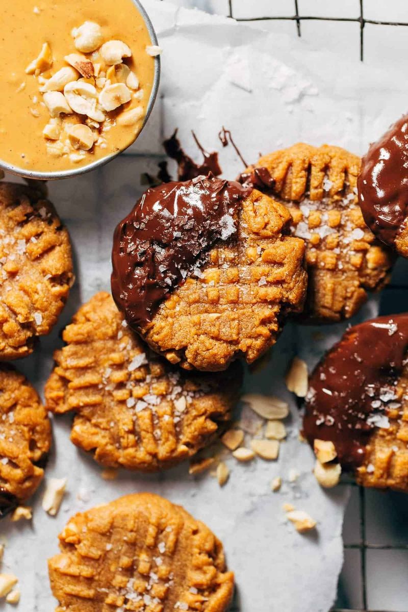 Flourless Peanut Butter Cookies