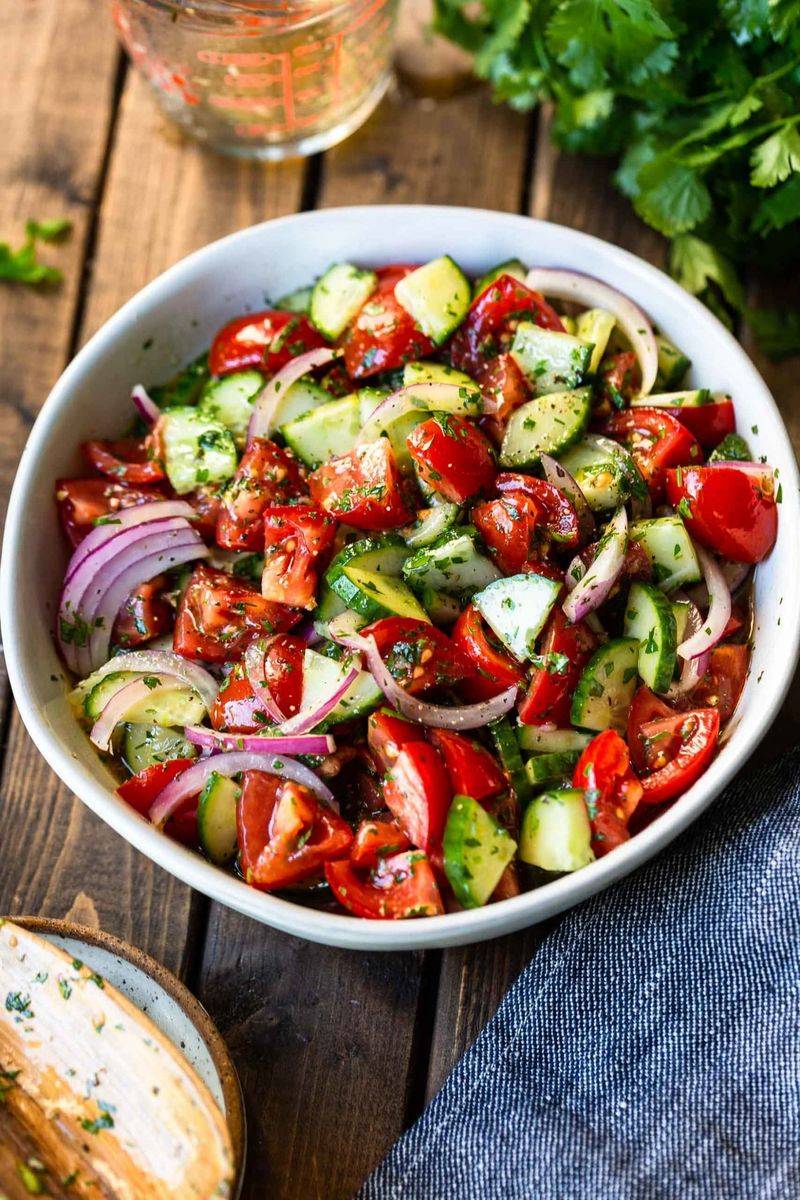 Cucumber Tomato Salad
