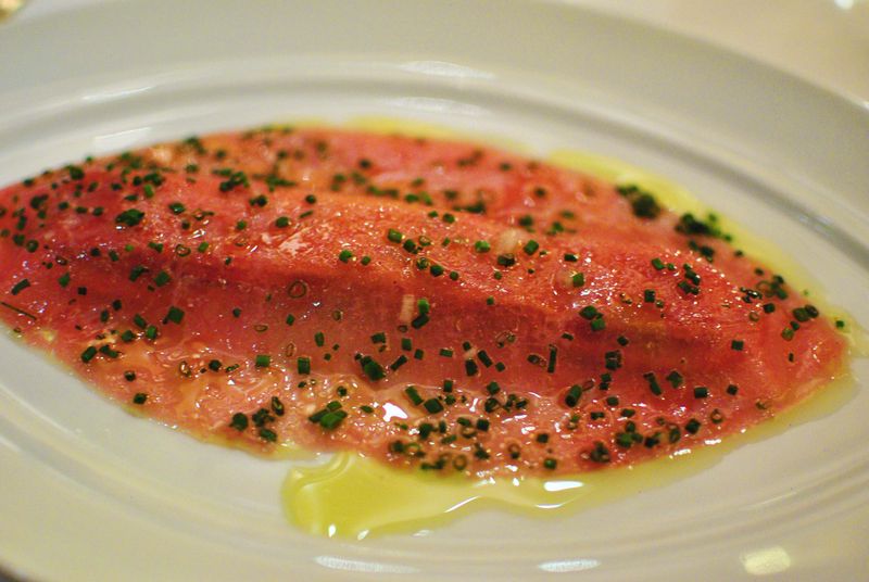 Le Bernardin — Tuna over Foie Gras