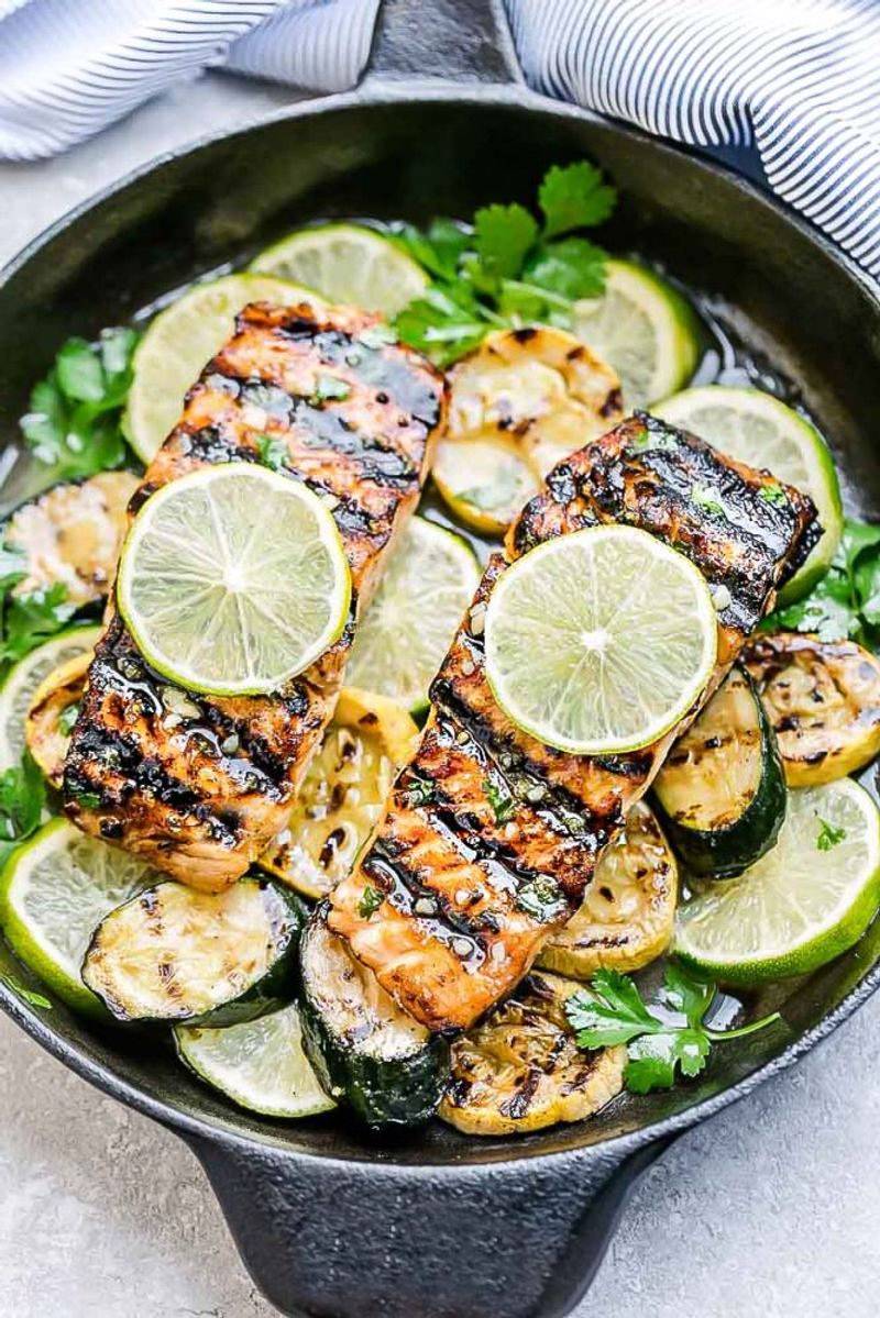 Garlic Lime Salmon