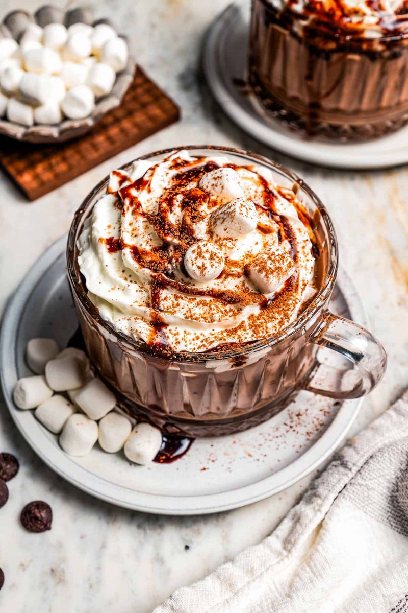 Hot Chocolate With Whipped Cream