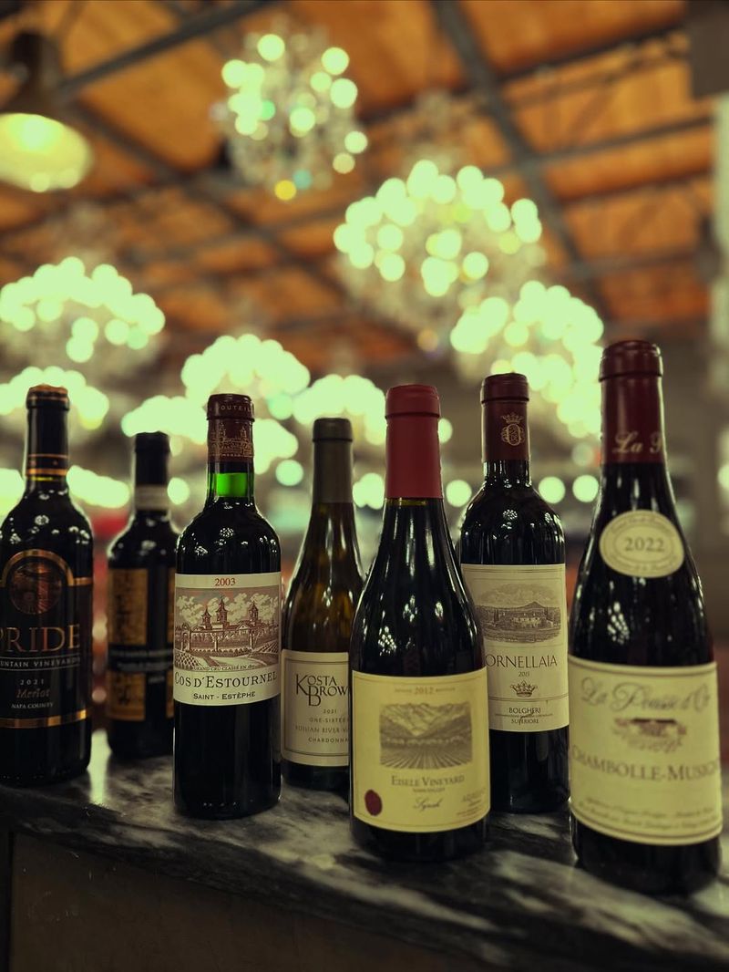 Wine Flights and Half-Bottle Lists