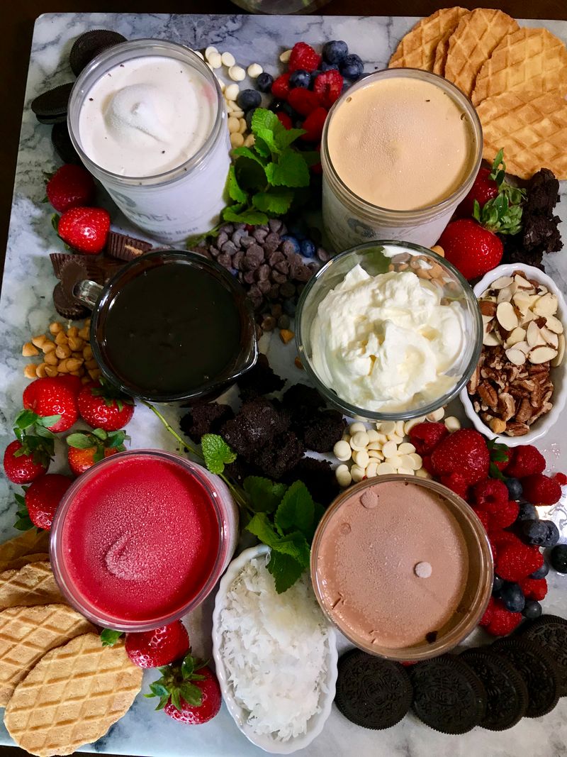 Ice Cream Sundae Bar Spread