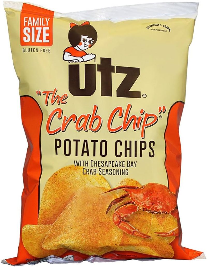Utz Potato Chips (Hanover)—Original & Crab Chips