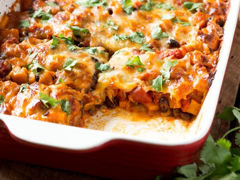 Southwest Sweet Potato Egg Bake