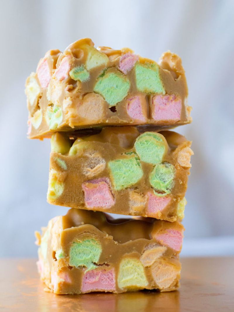 Marshmallow Peanut Butter Bars
