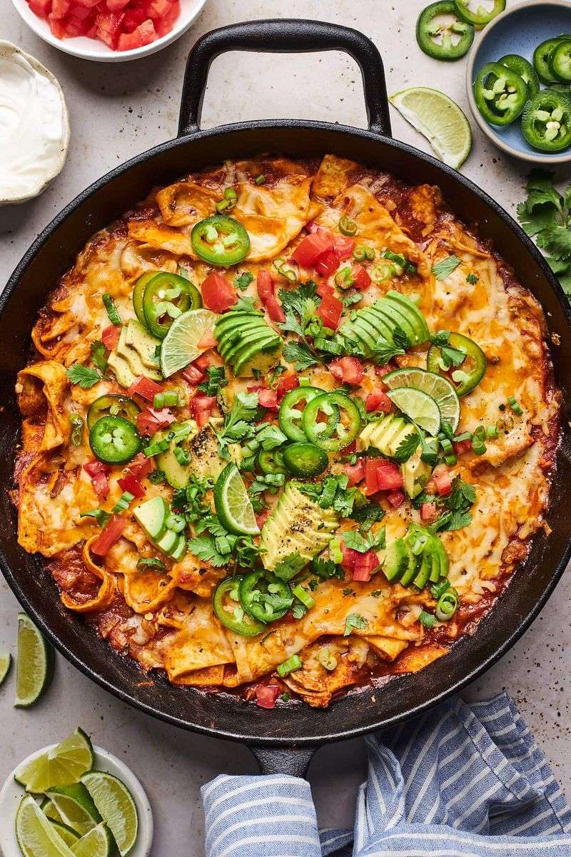 Skillet Enchiladas