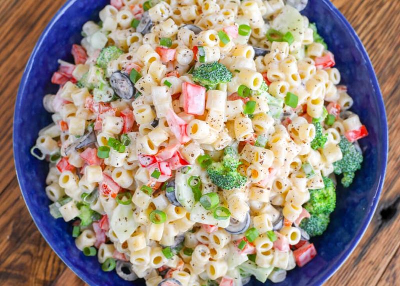 Overdressed Pasta Salad