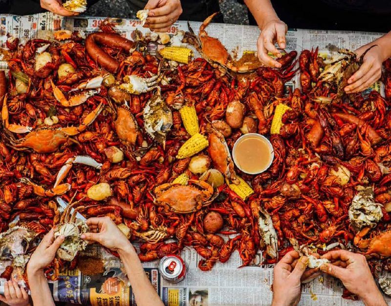 Louisiana - Crawfish Boil in New Orleans