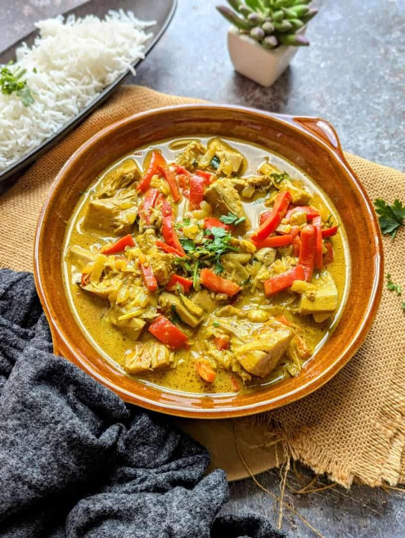 Jackfruit Curry With Coconut Milk