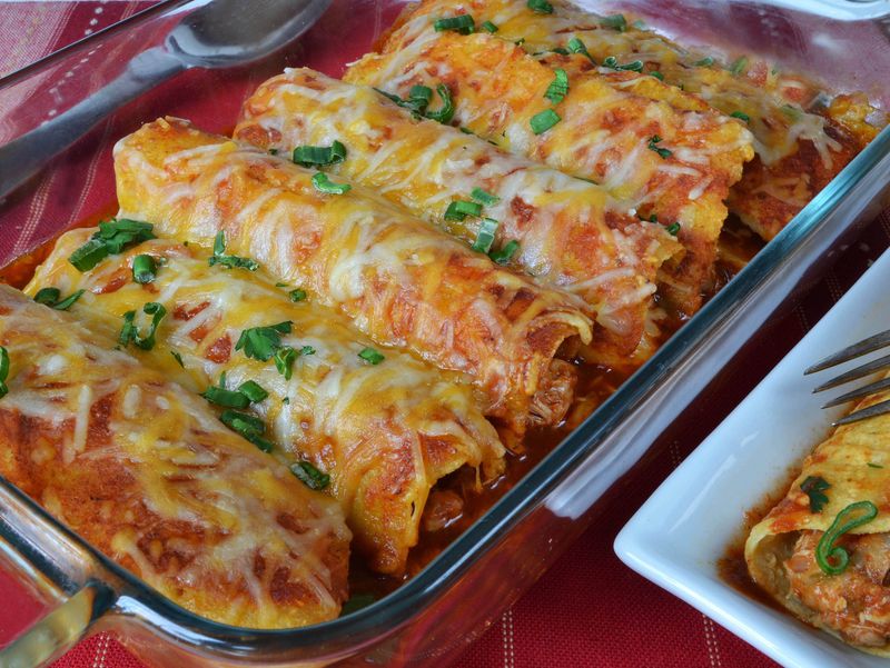 Red Chile Enchiladas