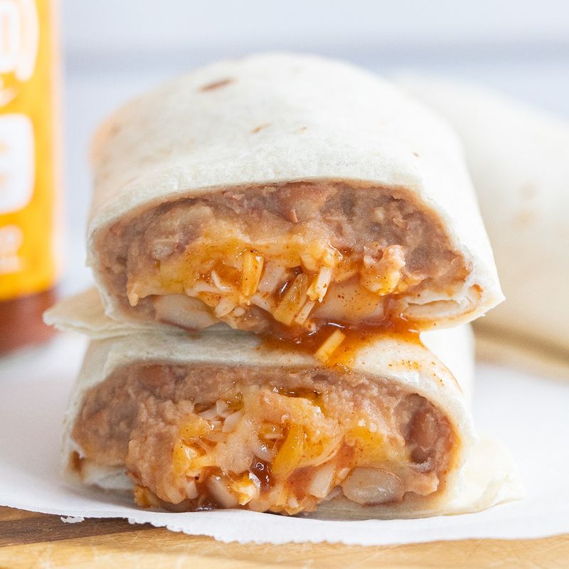 The bean-and-cheese burrito