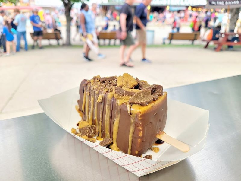 Monster Snickers on a Stick (Iowa)