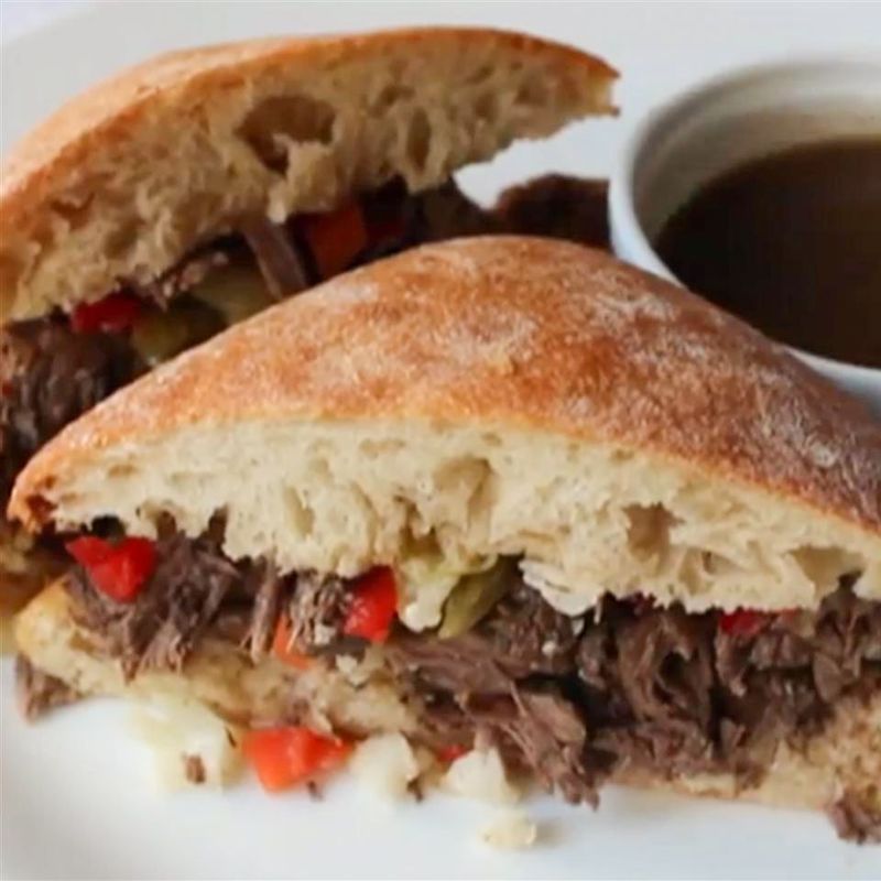 Italian Beef Sandwiches (Illinois)