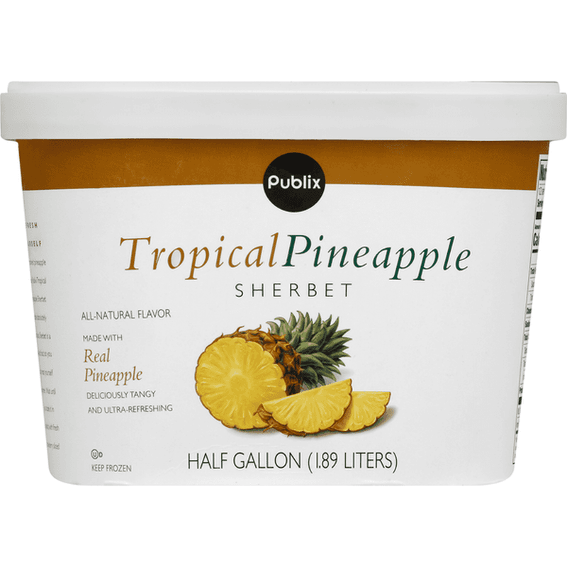 Pineapple Sherbet (regular option)