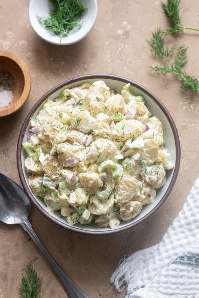 Dill Pickle Potato Salad