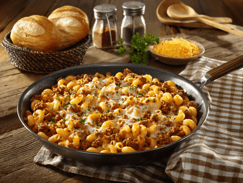 Hamburger Helper-style Skillet