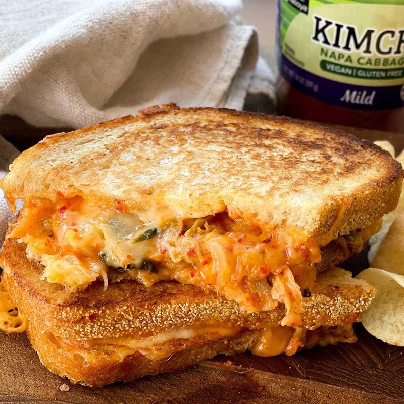 Kimchi Grilled Cheese
