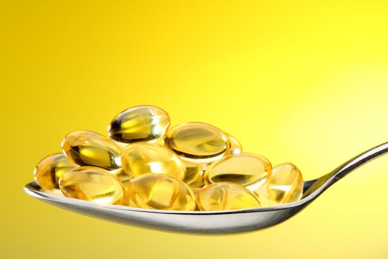 Cod liver oil (as a food supplement)