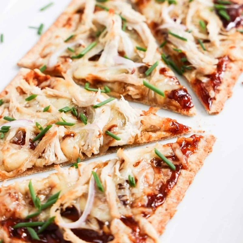 BBQ Turkey Flatbread Melt