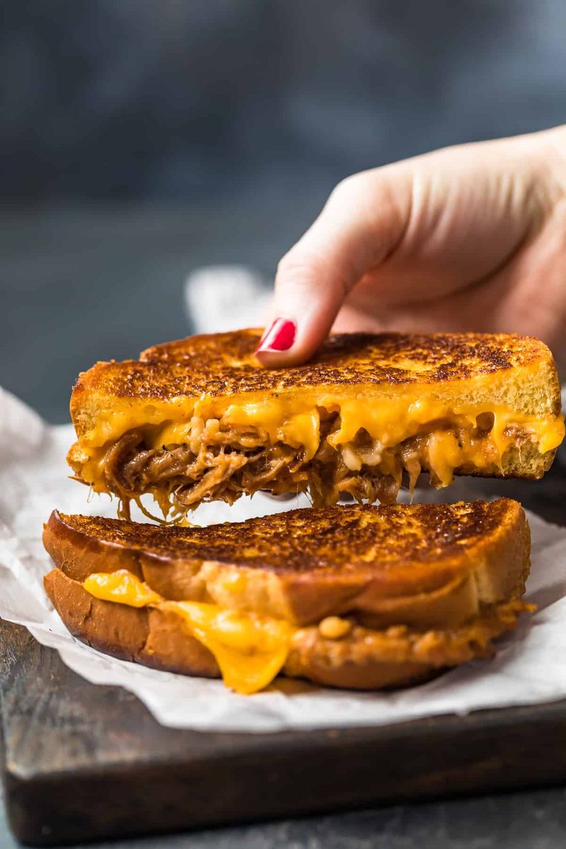 BBQ Pulled Pork Toastie