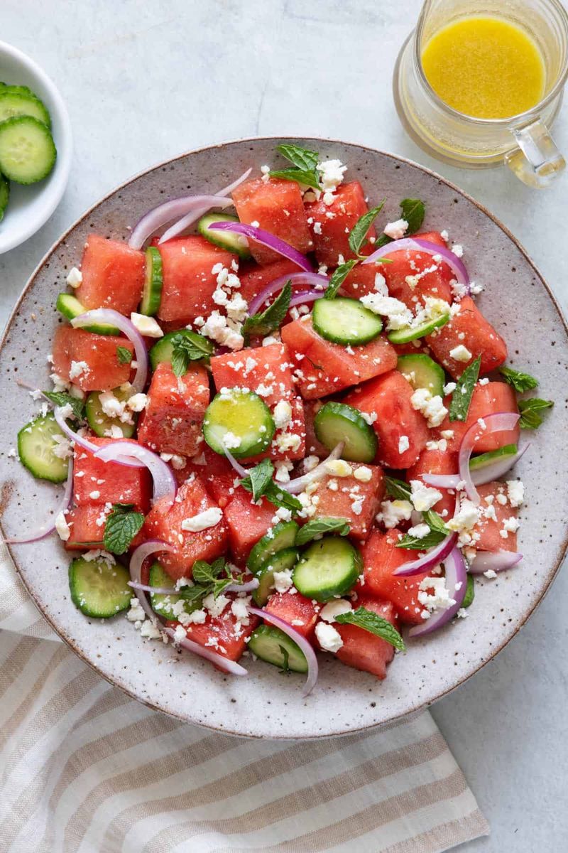 Watermelon Feta Salad