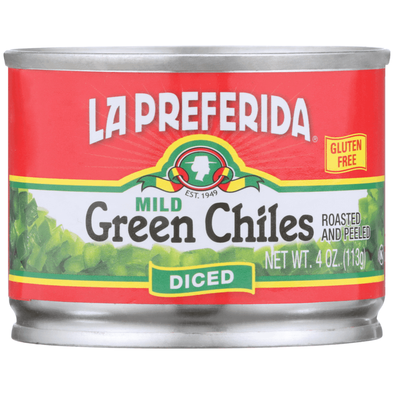 Canned Diced Green Chiles