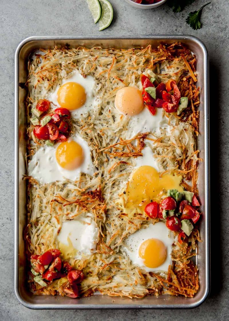 Bologna And Hash Brown Skillet