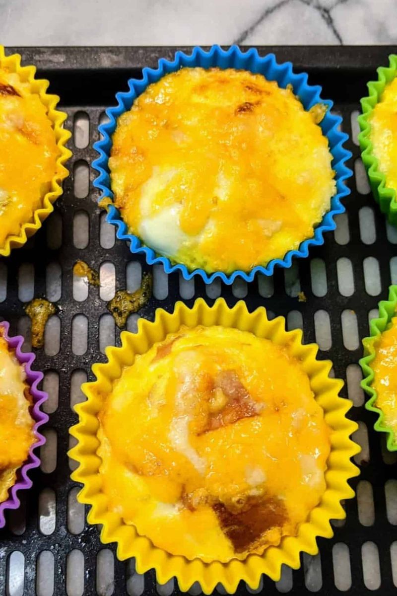 Air Fryer Mini Quiches (Muffin Style)