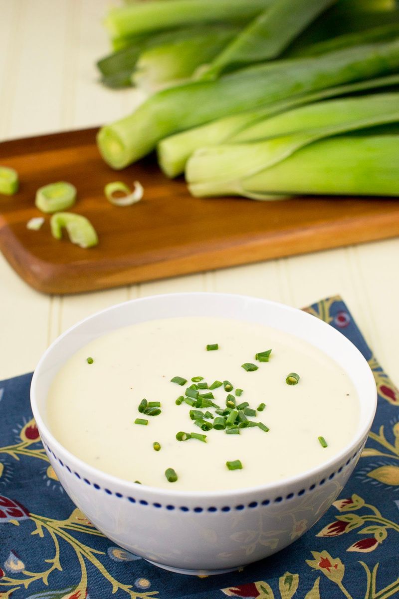 Potato Leek Soup (Vichyssoise Warm)