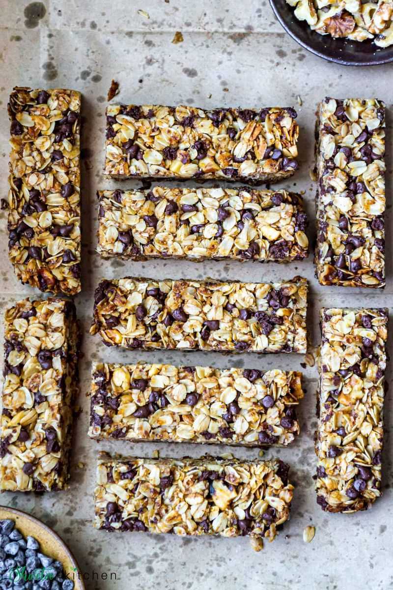 Chocolate Chip Granola Bars