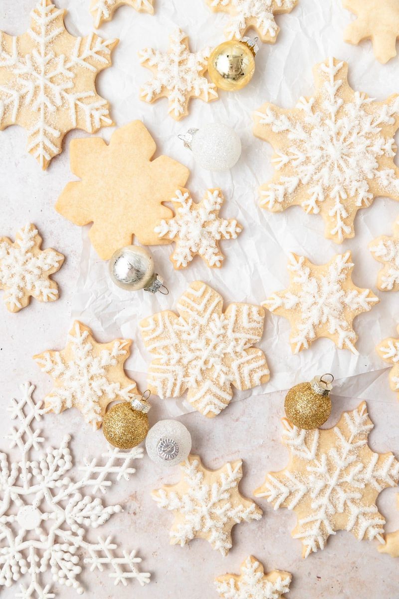 Almond Snowflakes