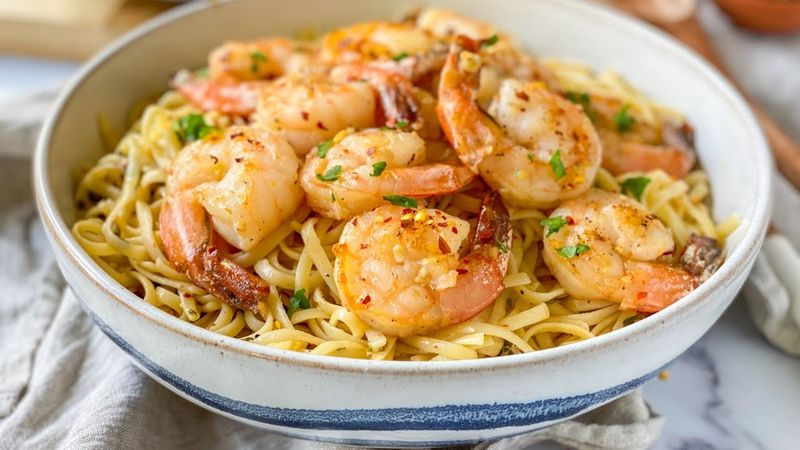 Shrimp Scampi Pasta (Nevada)