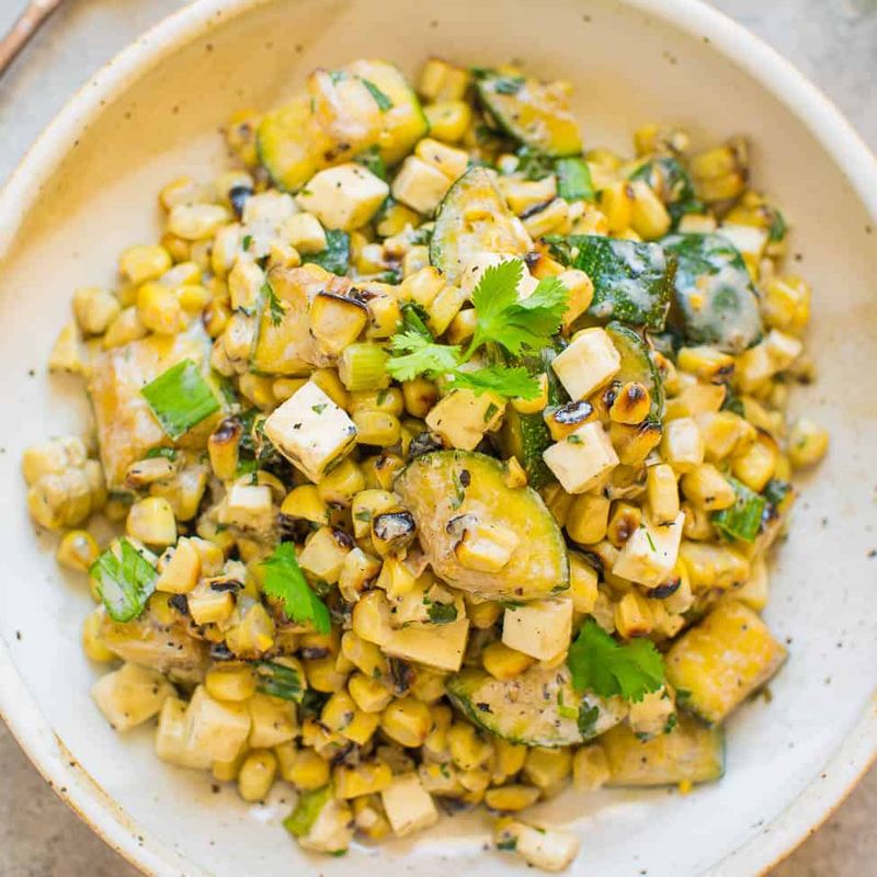 Zucchini And Corn Sauté