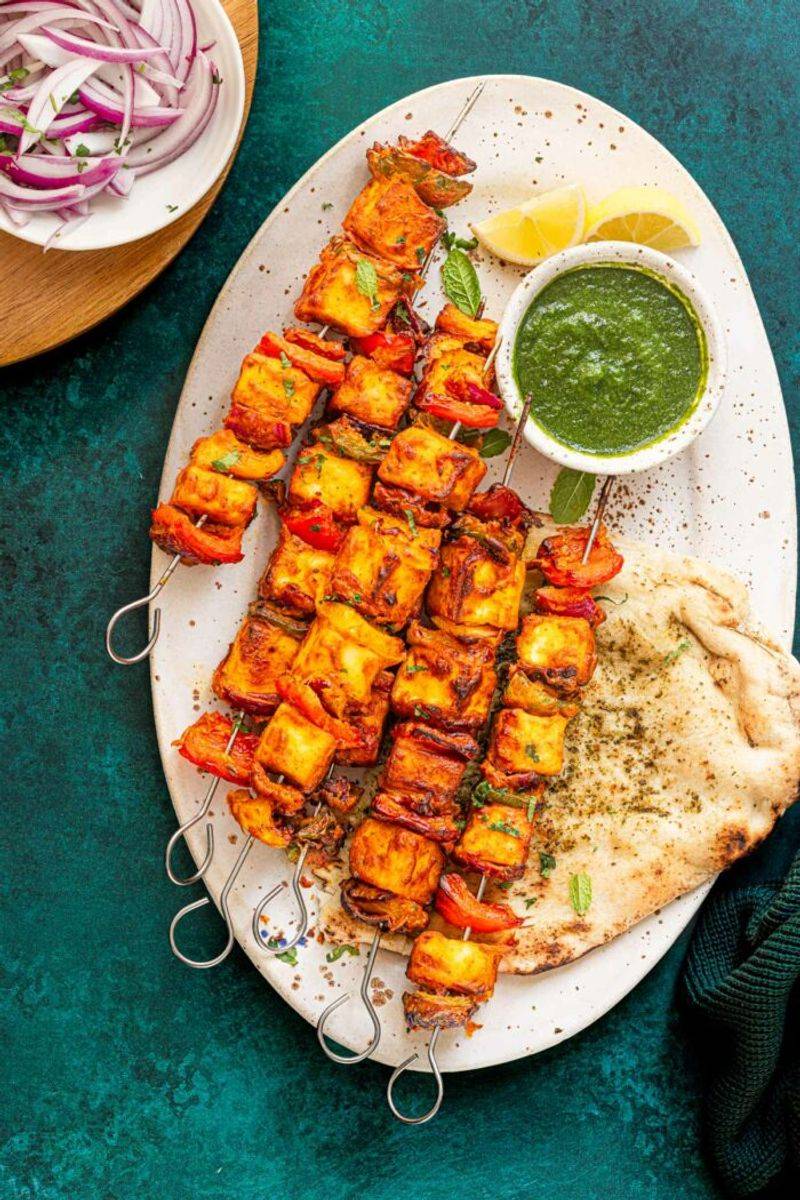 Paneer Tikka Kebabs