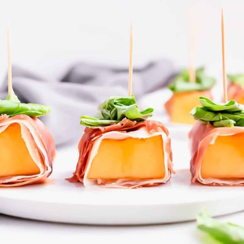 Prosciutto-Wrapped Melon