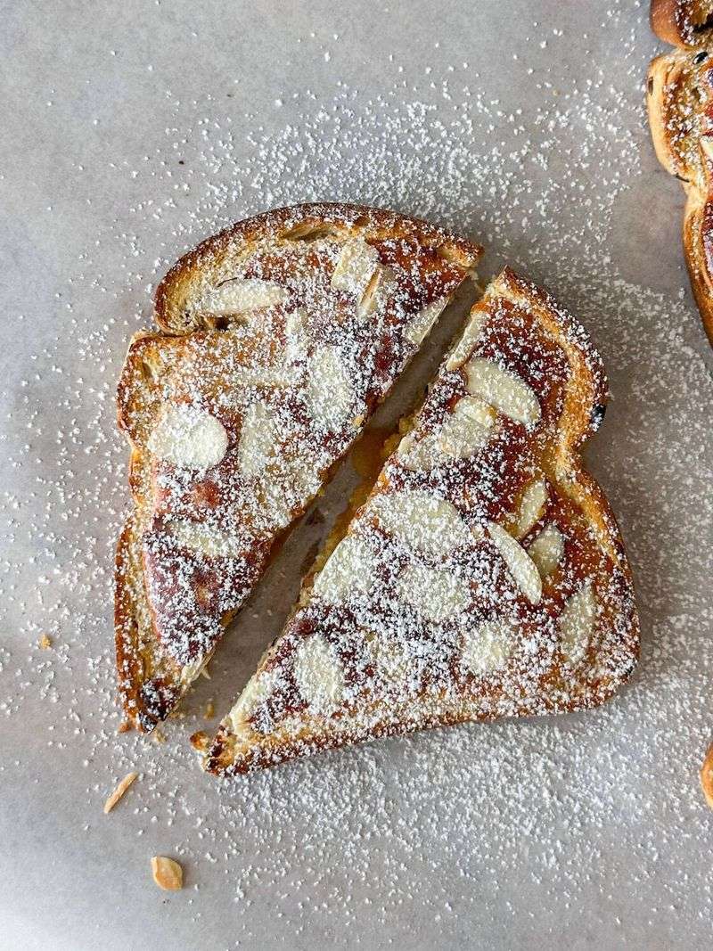 Almond Croissant Toasts