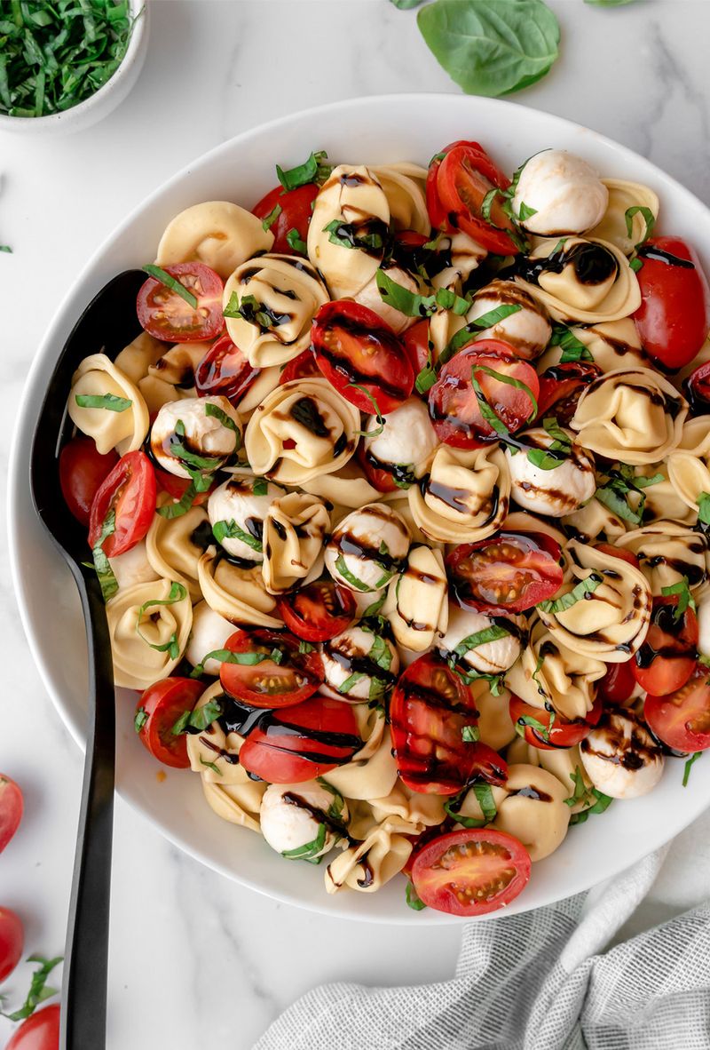 Caprese Tortellini Salad