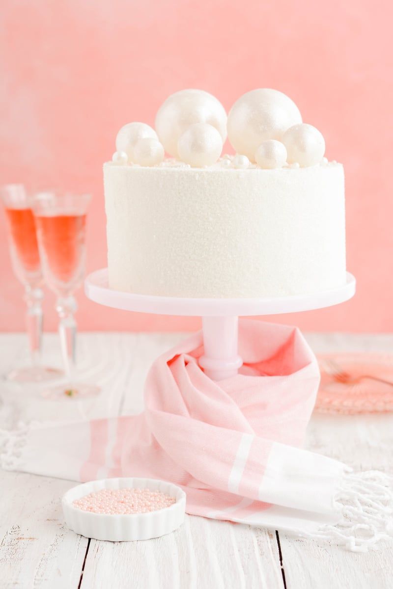 Pink Champagne Cake