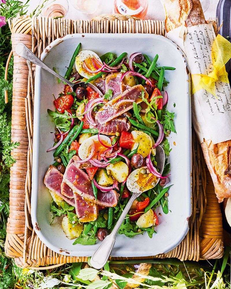 Seared Tuna Nicoise Salad