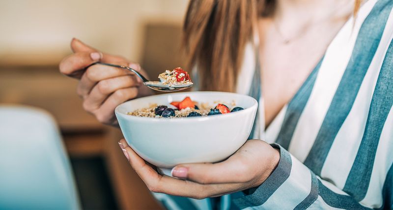 High-fiber twiggy cereals