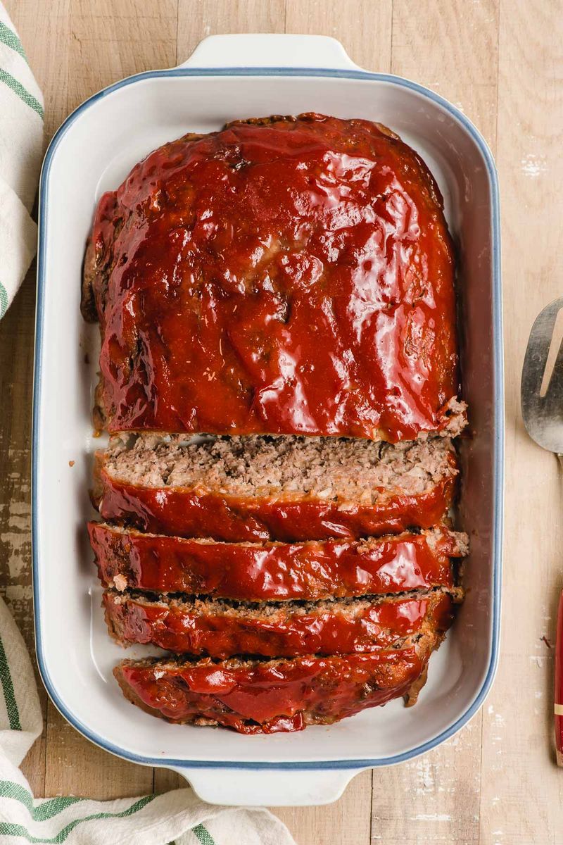 Meatloaf With Ketchup Glaze