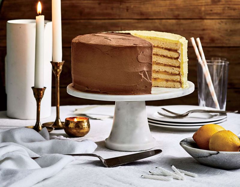 Traditional Doberge Cake