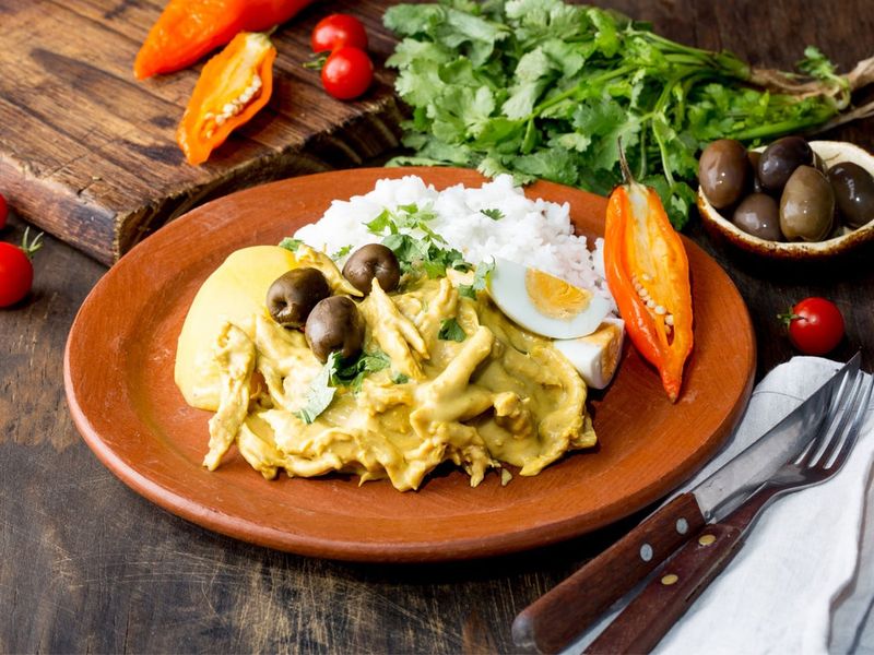 Peruvian Chicken Aji Pie