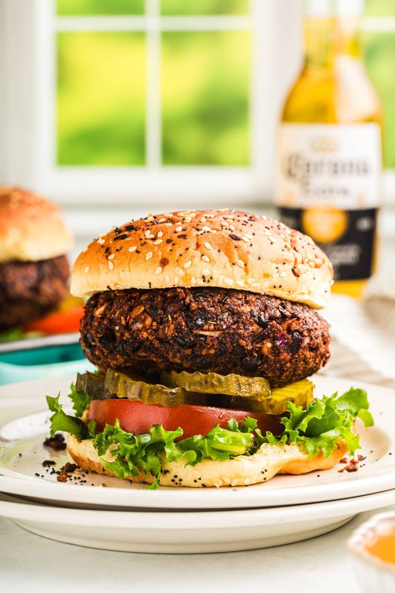 Black Bean Veggie Burgers