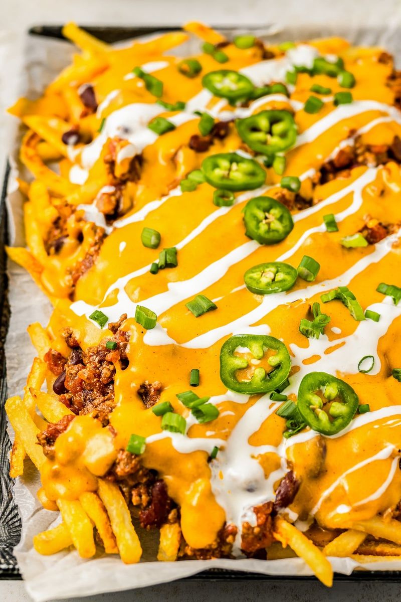 Chili Cheese Fries Party Tray