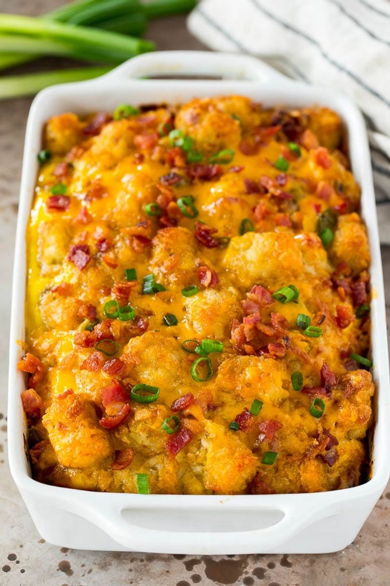 Tater Tot Breakfast Casserole