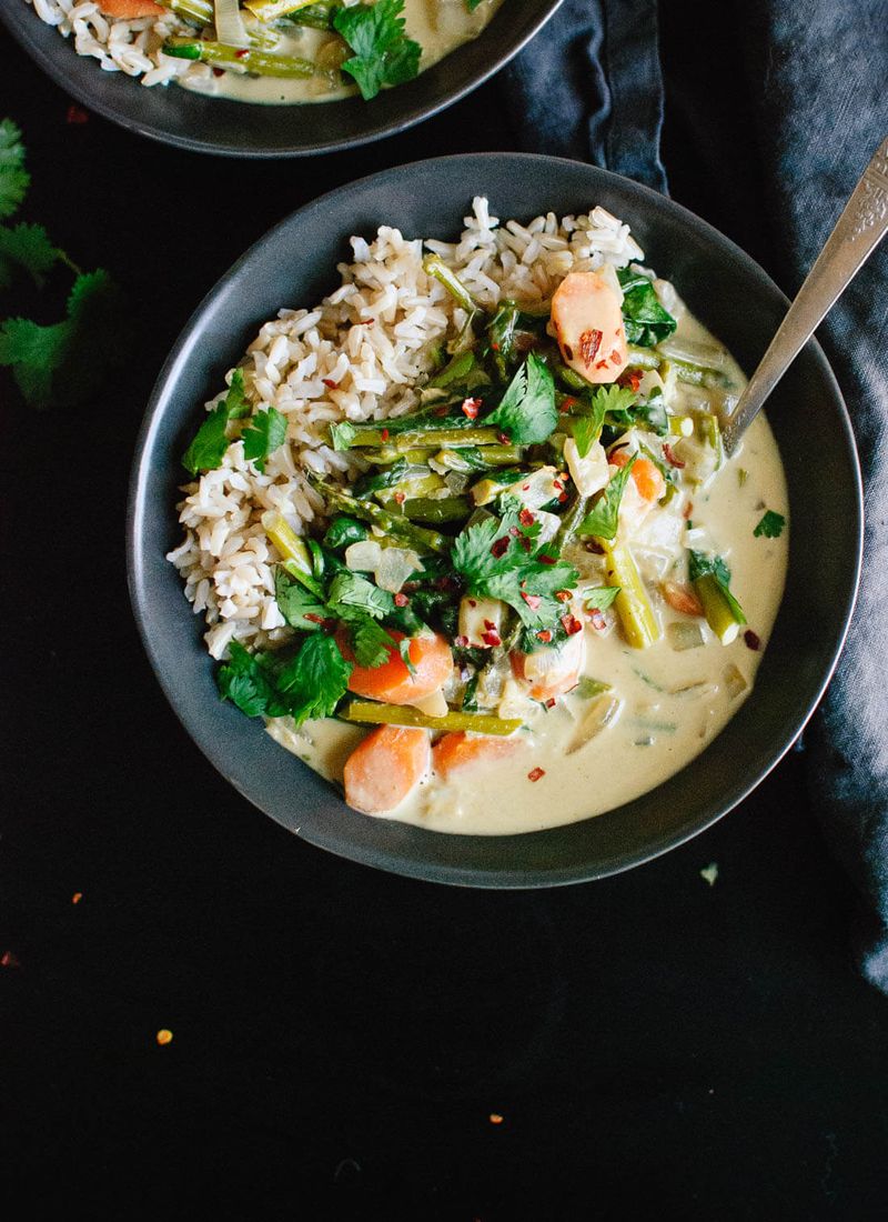 Green Curry Vinegar Chicken