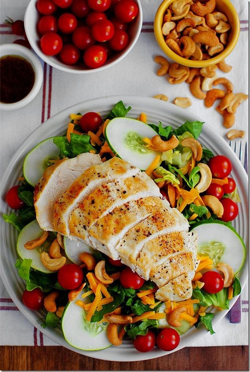 Culver’s Chicken Cashew Salad