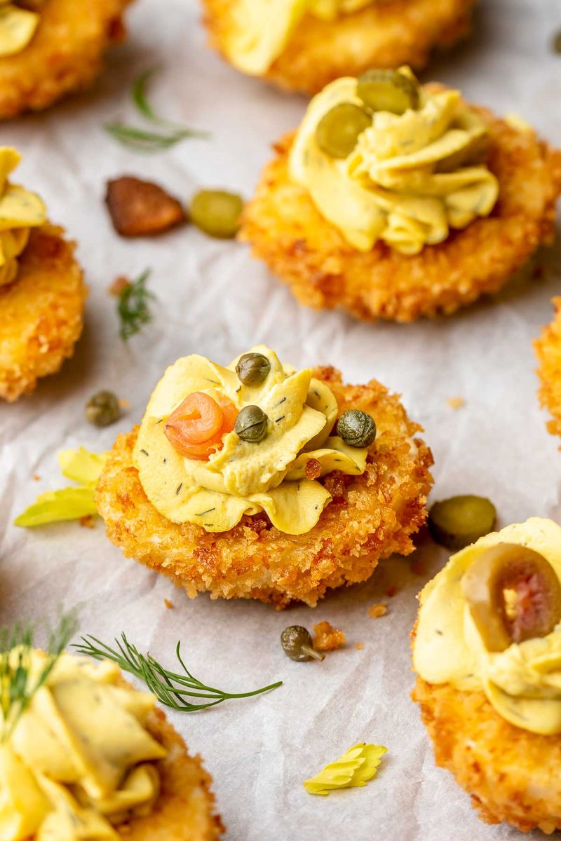 Air Fryer Deviled Egg “Bites”